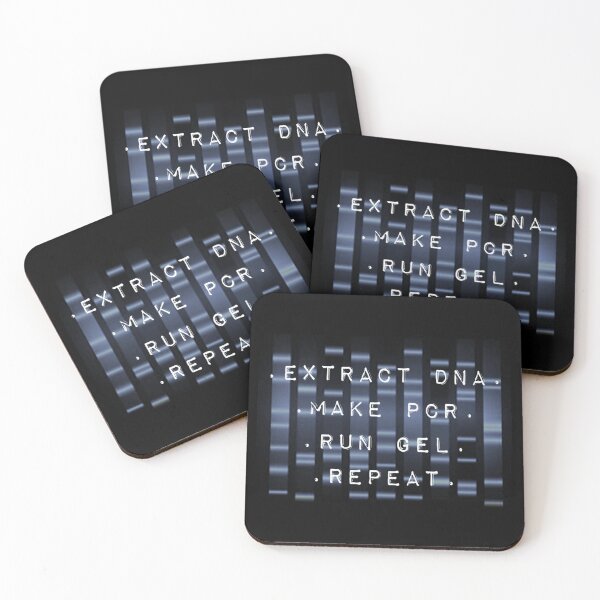 Item preview, DNA PCR Gel Repeat - Genetics Molecular Biology designed and sold by MoPaws.