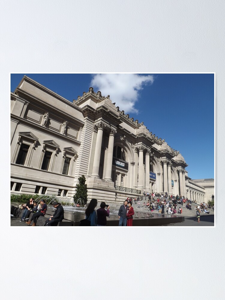 Poster Architecture Classique Metropolitan Museum Of Art New York Par Lenspiro Redbubble