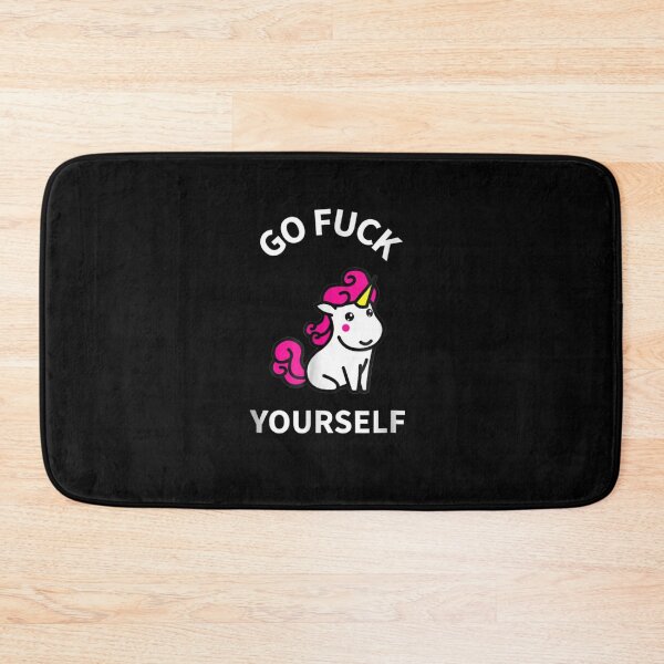 Item preview, Cute Swearing Unicorn T Shirt Go Fuck Yourself Sarcasm Gift designed and sold by ShayDuffin.