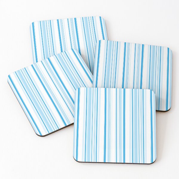 Item preview, Blue and white lines designed and sold by Almanzart.
