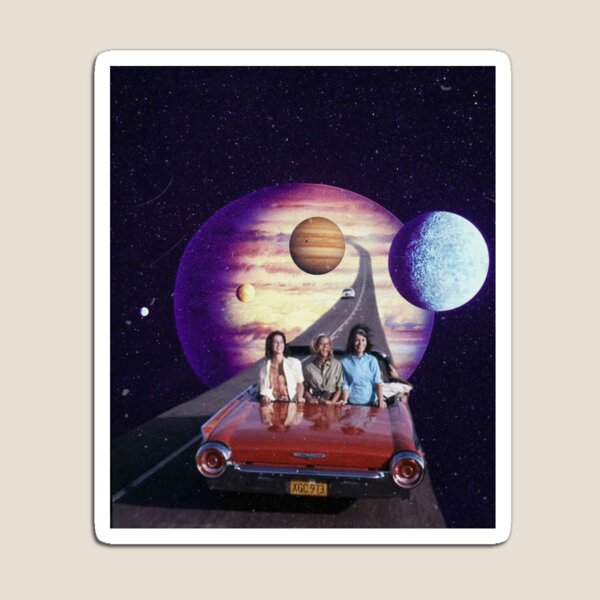 Vintage Collage Art Magnet