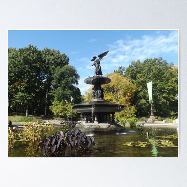 New York City Central Park Bethesda Fountain by Christopher Arndt