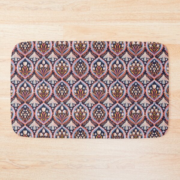 Item preview, Modern floral ornament pattern designed and sold by stolenpencil.
