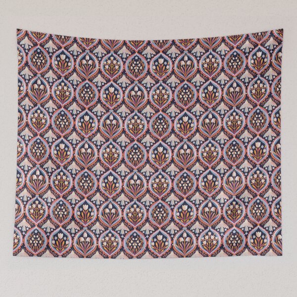 Item preview, Modern floral ornament pattern designed and sold by stolenpencil.