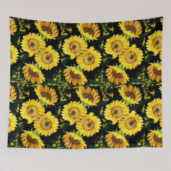 Item preview, HAPPY SUNFLOWERS designed and sold by Adri Barnard.