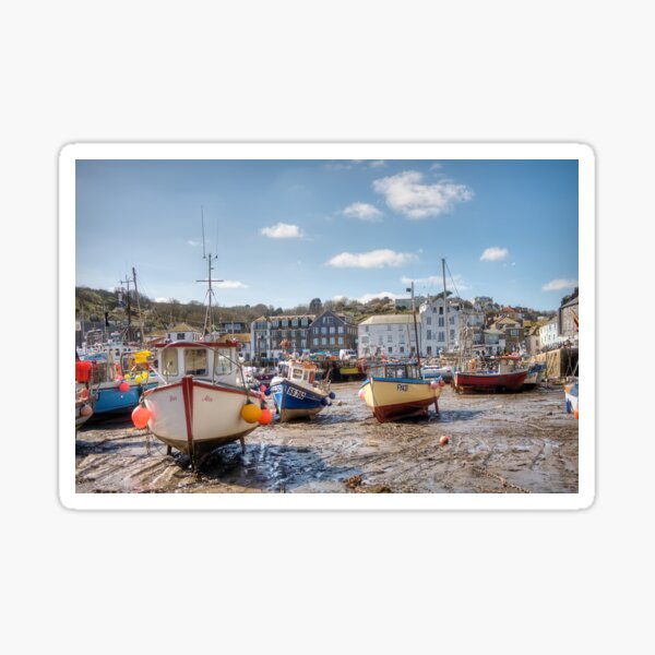 Low Tide, Mevagissey - 27/03/19 Sticker