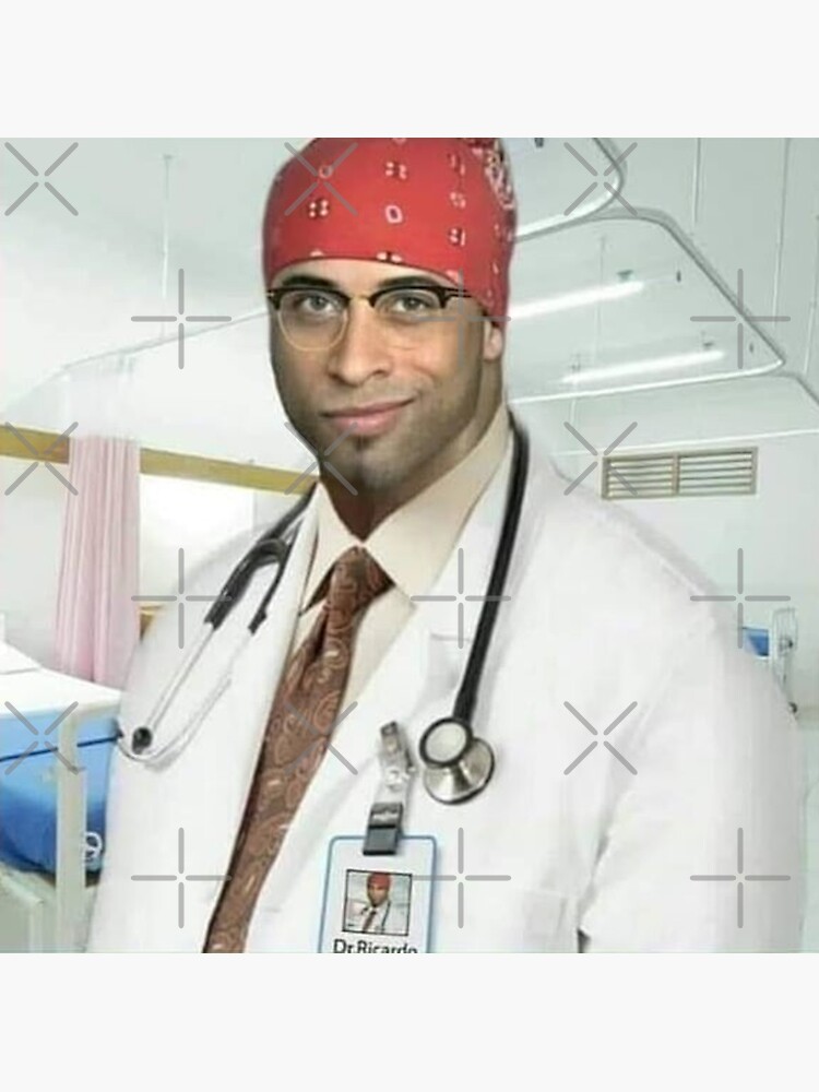 "Doctor Ricardo Milos " Sticker for Sale by Misakichan Redbubble