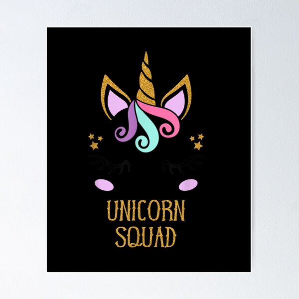 Cute Unicorn Squad T-Shirt, Birthday Gift, Baby Shower Party Cute Unicorn Squad T-Shirt, Birthday Gift, Baby Shower Party