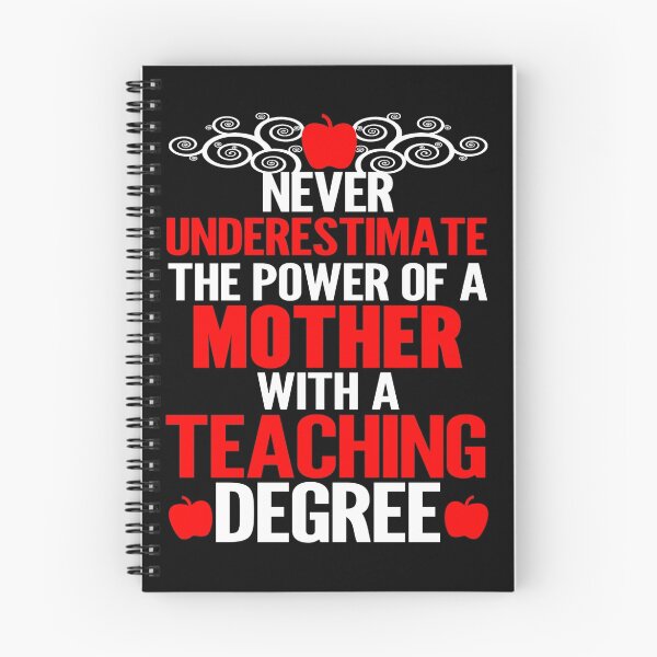 Item preview, Never Underestimate A Mother With A Teaching Degree designed and sold by evahhamilton.