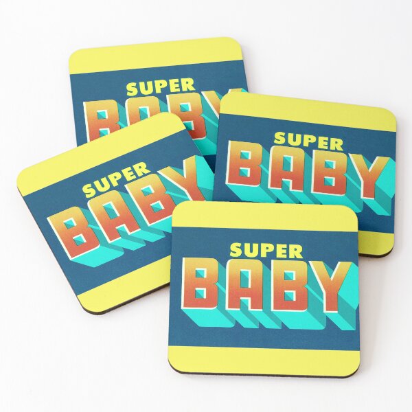 Item preview, Super Baby Artwork designed and sold by FuzzyHoney.
