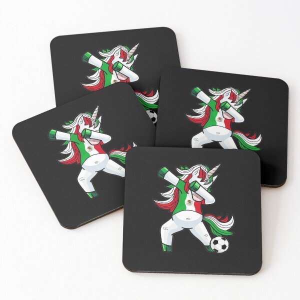 Item preview, Dabbing Soccer Unicorn T Shirt Mexico Mexican Football designed and sold by ShayDuffin.