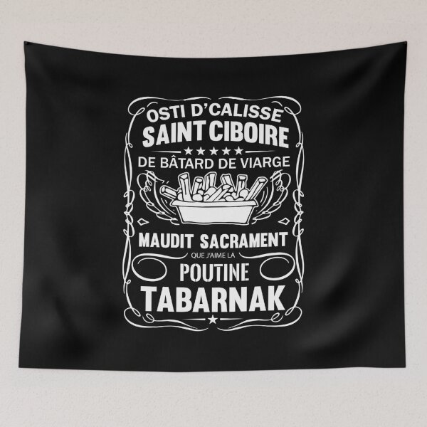 Item preview, Quebec POUTINE - Coronation and Expressions of Quebec in French! designed and sold by Sampik.