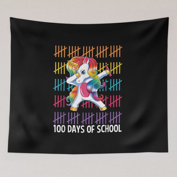 Item preview, Dabbing Unicorn Happy 100 Days Of School Girls Kids Gift T Shirt designed and sold by ShayDuffin.