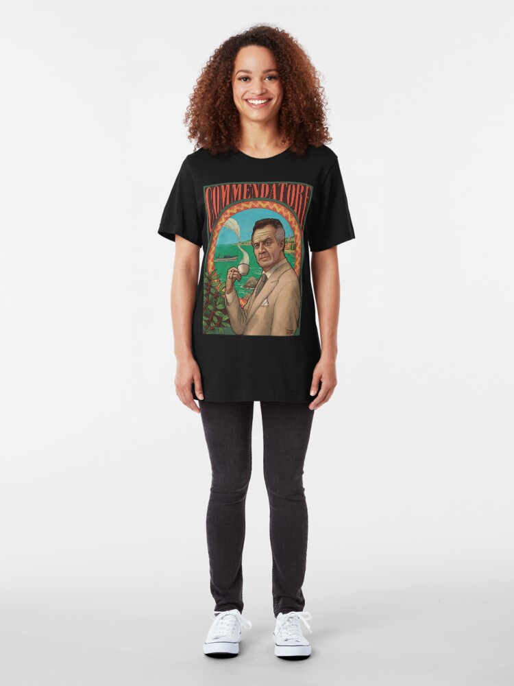 Alternate view of Commendatore - The Sopranos Slim Fit T-Shirt