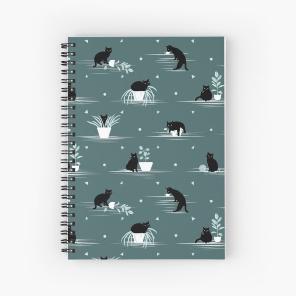 Item preview, When the Black Cat is Alone at Home (Dark Green) designed and sold by runcatrun.