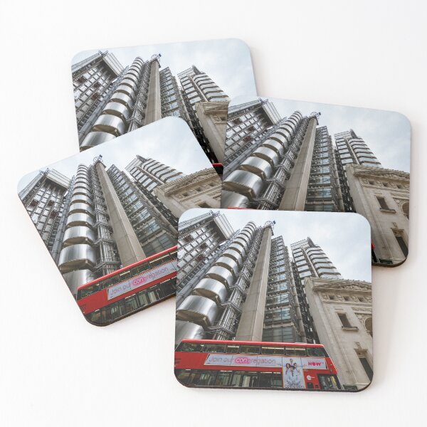 Item preview, Red bus and some buildings designed and sold by Tadas  Svetikas.