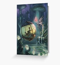 The Mushroom Fairy Greeting Card