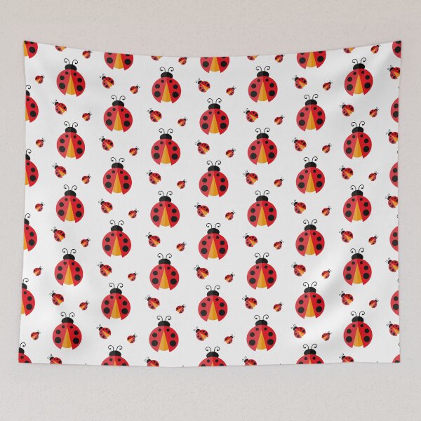Item preview, Ladybug. Vector pattern.Flat designed and sold by Afone4ka.