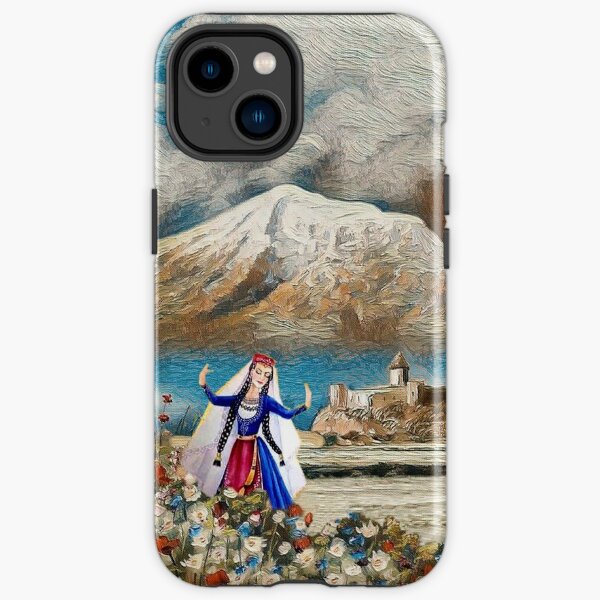 The Flower Girl From Ararat Ծաղիկ աղջիկը Արարատից iPhone Tough Case