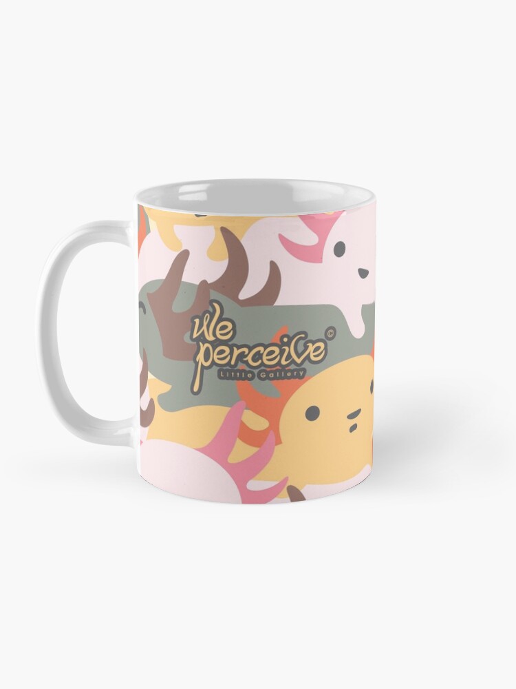 Alternate view of AXOLOTL WAVE - We are the CUTEST CREATURE in the Water World Mug