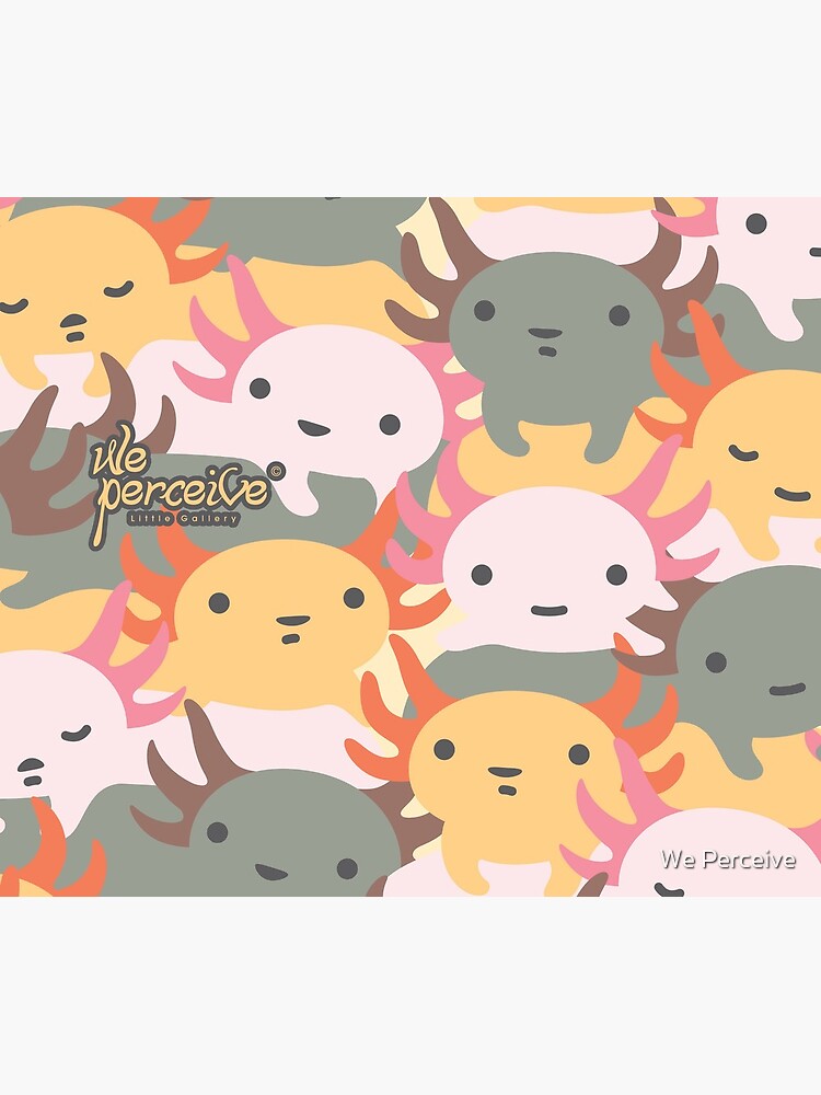 AXOLOTL WAVE - We are the CUTEST CREATURE in the Water World by CitizenWong