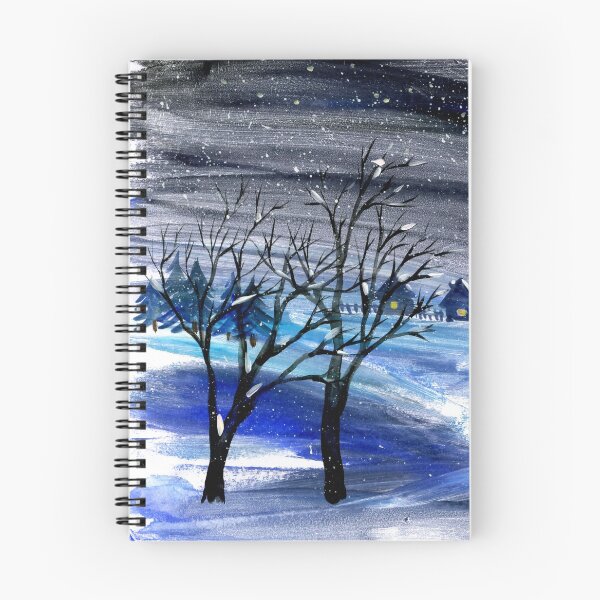 Aperçu de l'œuvre hiver créée et vendue par Dariavor.
