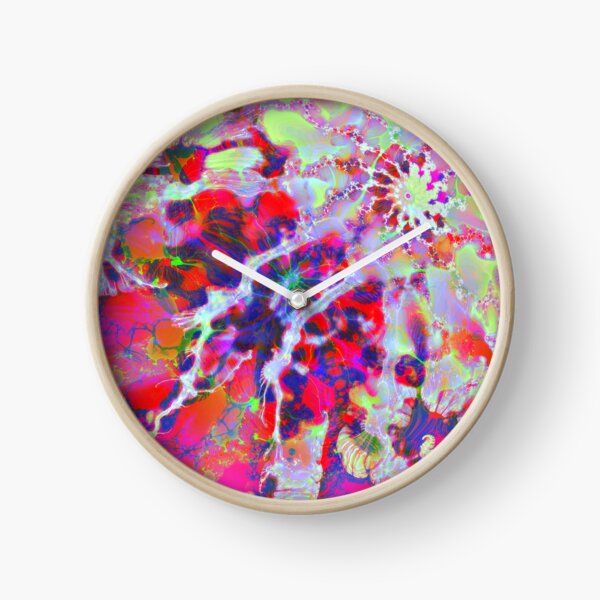 Fractalize Crimson Clock