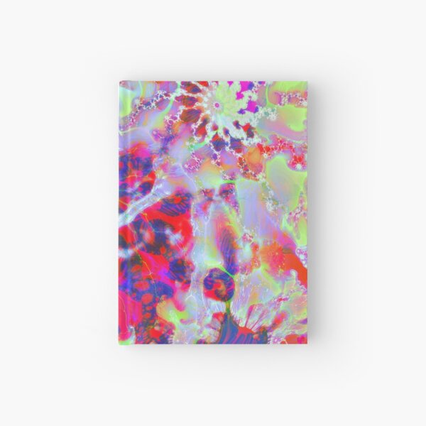 Fractalize Crimson Hardcover Journal