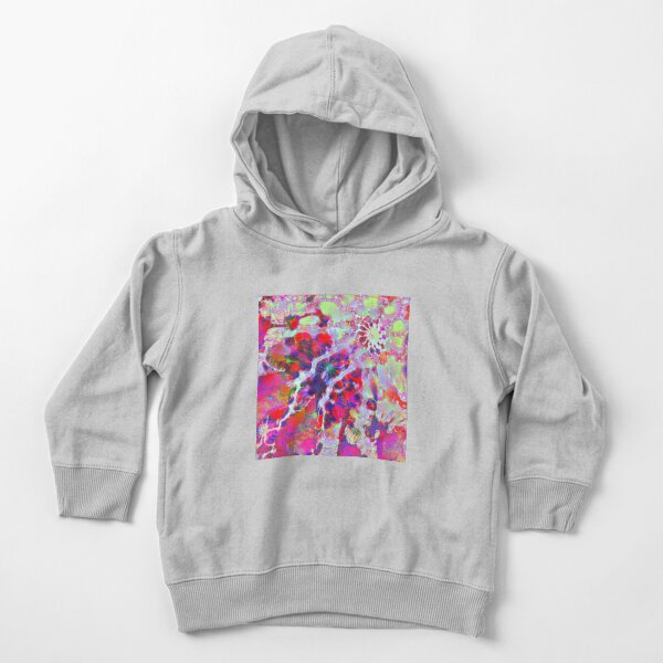 Fractalize Crimson Toddler Pullover Hoodie