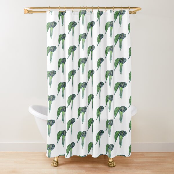 Jack in the pulpit Shower Curtain