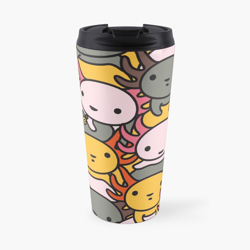 AXOLOTL WAVE Style 2 - We are the CUTEST CREATURE in the Water World Travel Mug