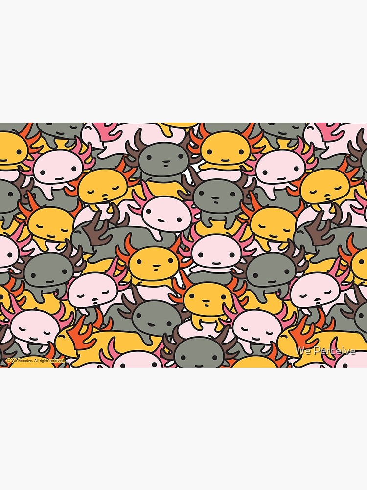 AXOLOTL WAVE Style 2 - We are the CUTEST CREATURE in the Water World by CitizenWong