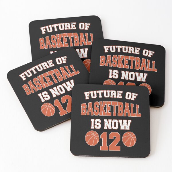 Item preview, Future Of Basketball Is Now 12 - Kids 12th Birthday Baller product designed and sold by Grabitees.