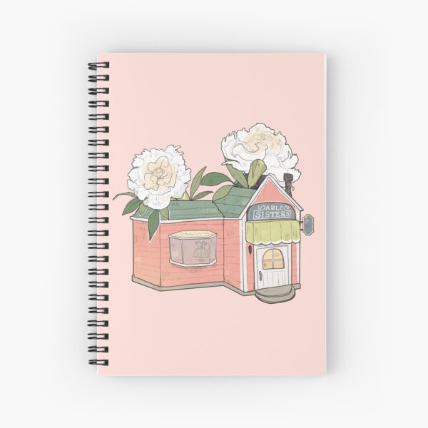 Able Sisters Flower Pot Spiral Notebook