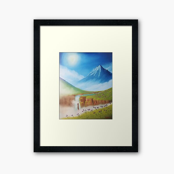 Floral Meadows of So'dal Framed Art Print