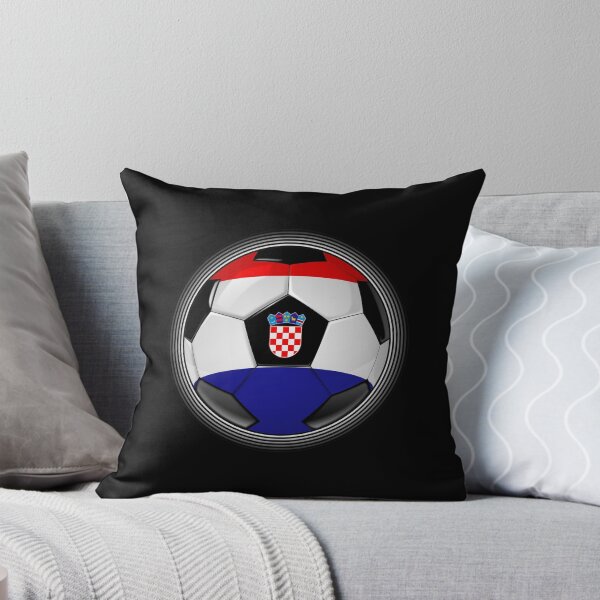 Item preview, Croatia - Croatian Flag - Football or Soccer designed and sold by Graphix.