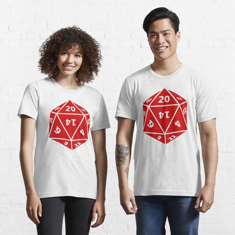 "D&D20" Tshirt for Sale by GunnBranch Redbubble d d tshirts