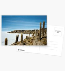 Ancient Cactus - Salar de Uyuni, Bolivia Postcards