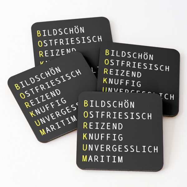 Item preview, Borkum adjectives designed and sold by crizzinho.