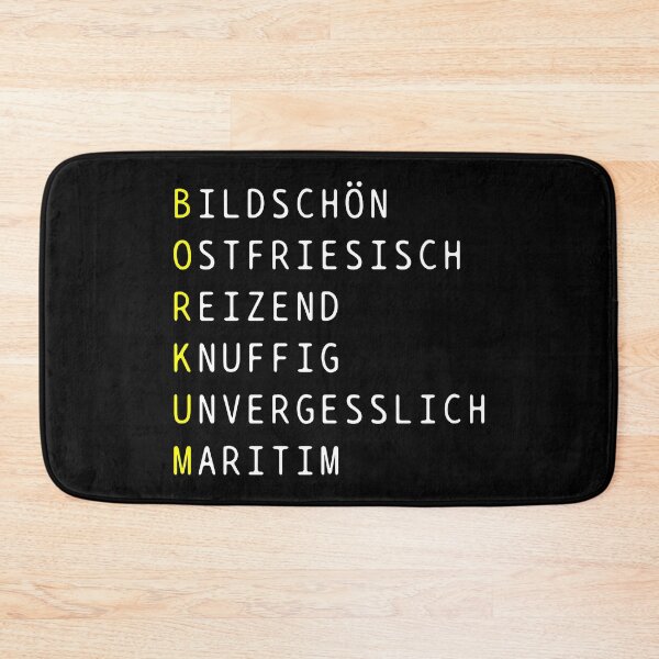 Item preview, Borkum adjectives designed and sold by crizzinho.