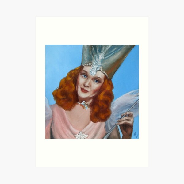 Download Glinda The Good Witch Art Prints Redbubble