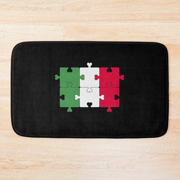 Item preview, Autism Heart Jigsaw Puzzle of Italian Flag  designed and sold by Chakibalami.
