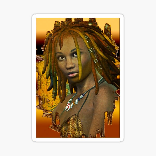 REGGAE WOMAN Sticker