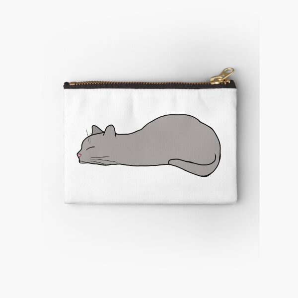 Item preview, Sleepy Grey Cat designed and sold by wherearethelegs.