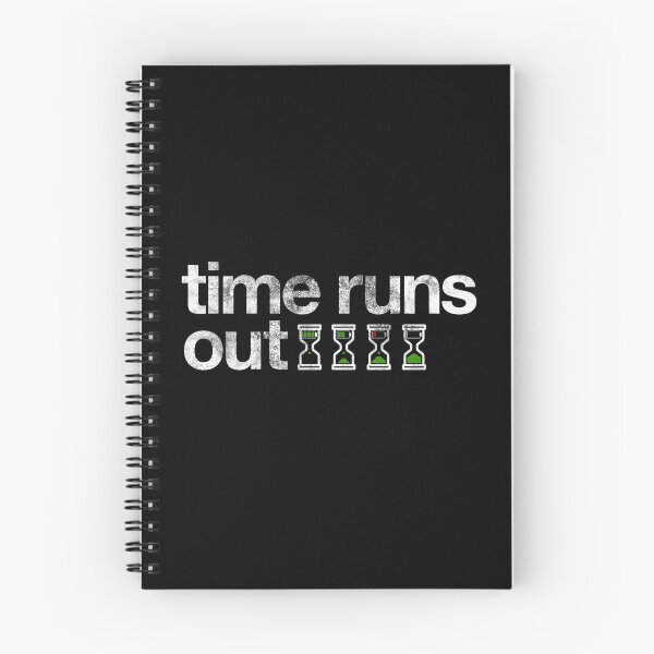 Item preview, Time Runs Out designed and sold by the-type-store.