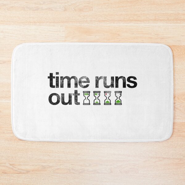 Item preview, Time Runs Out designed and sold by the-type-store.