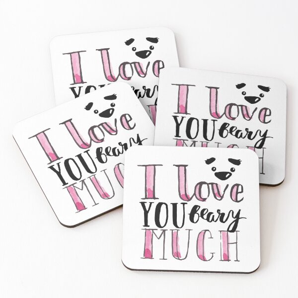 Item preview, I love you beary much designed and sold by Marcu Ioachim.