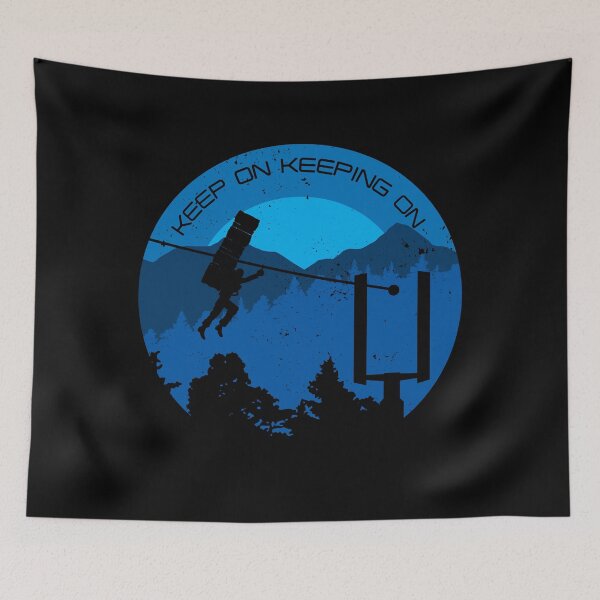 Item preview, Zip-line - night designed and sold by CCCDesign.