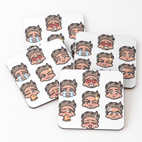 Item preview, SILVER TONY EMOTES designed and sold by chez sreppub.