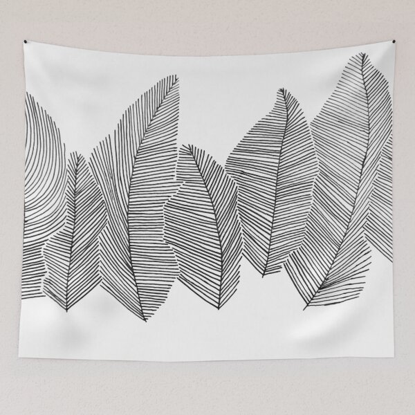 Item preview, Feathers in black and white designed and sold by MarionsArt.